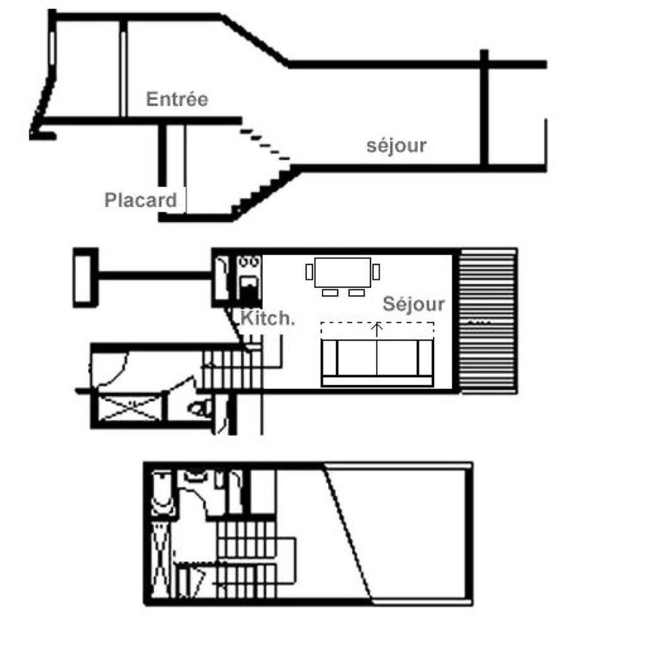 Residence Danchet - Studio Agreable - Depart Et Retour Ski Aux Pieds - Balcon Mae-1334 سان-مارتن-دي-بيفيل المظهر الخارجي الصورة