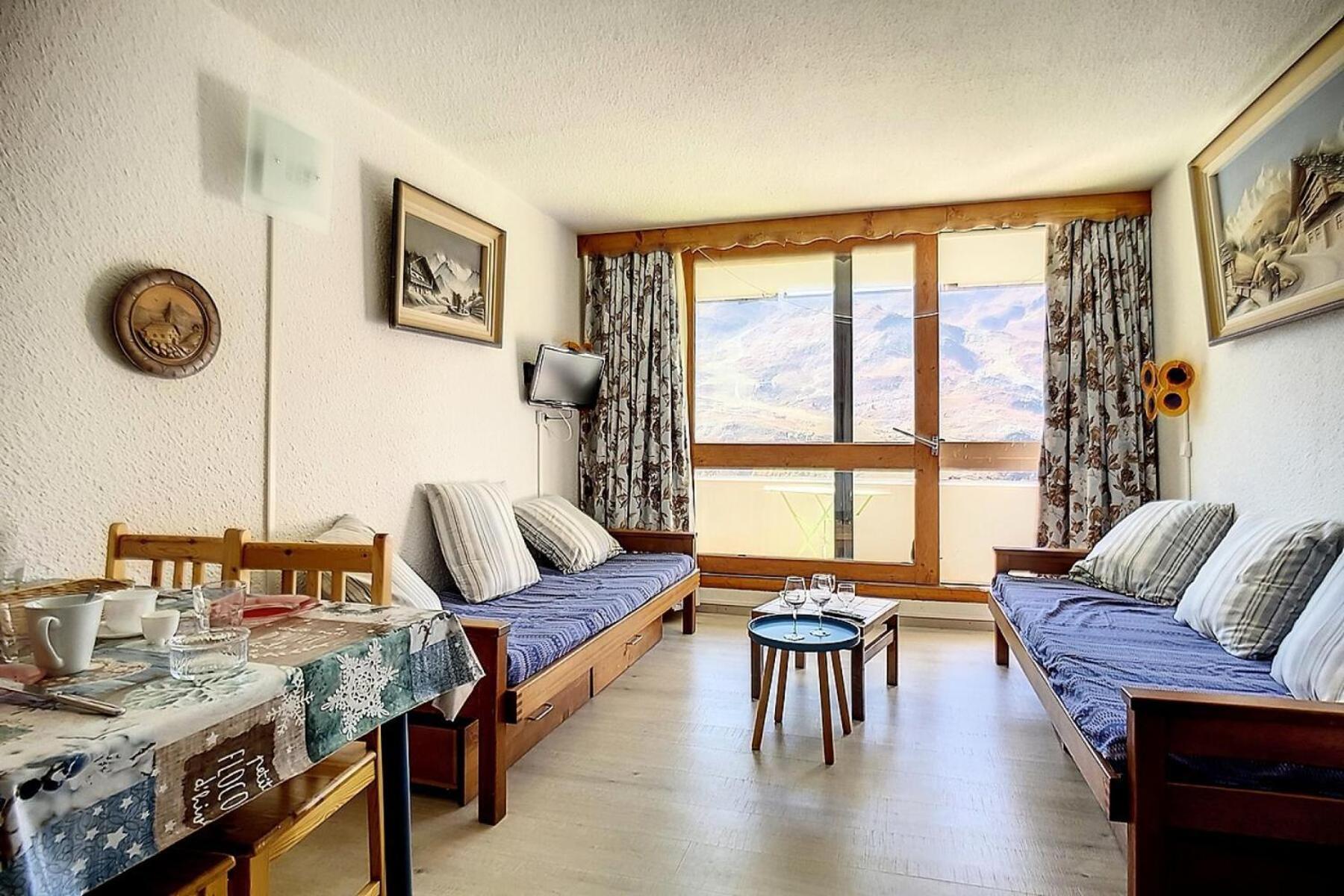 Residence Danchet - Studio Agreable - Depart Et Retour Ski Aux Pieds - Balcon Mae-1334 سان-مارتن-دي-بيفيل المظهر الخارجي الصورة